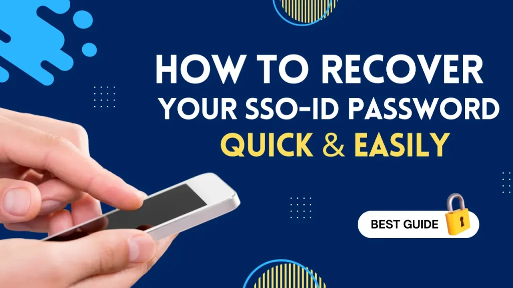 How to recover SSO Pasword